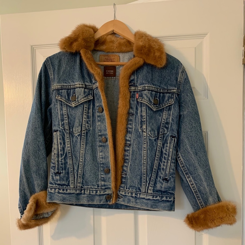 Levi’s Fur Jacket - image 1